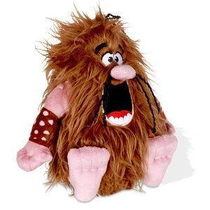 Scoob! Captain Caveman Plush Brown 7" Stuffed Toy